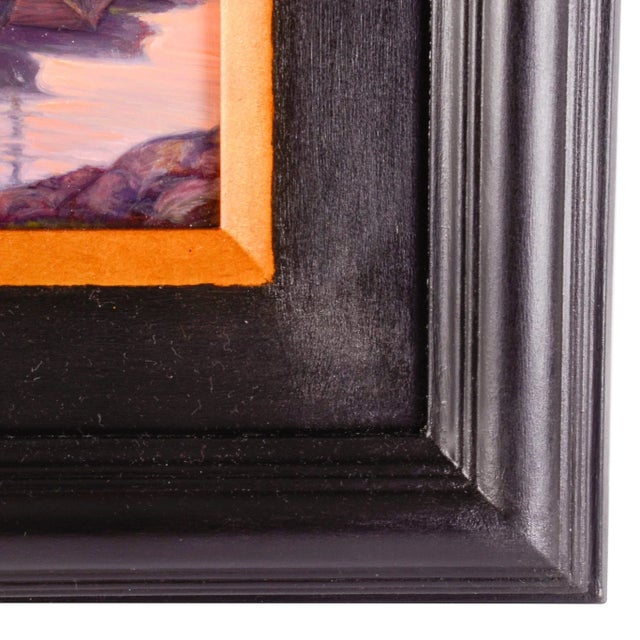 Dirk Foslien Monterey Bay Maritime Oil Painting, Framed For Sale - Image 4 of 6