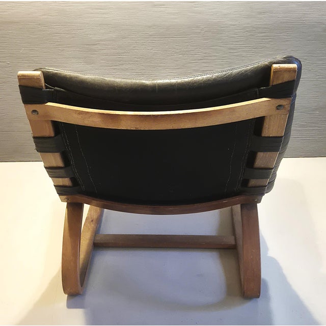 Scandinavian Kengu Lounge Chairs attributed to E. & N. Solheim for Rybo, 1970s, Set of 2 For Sale - Image 11 of 13