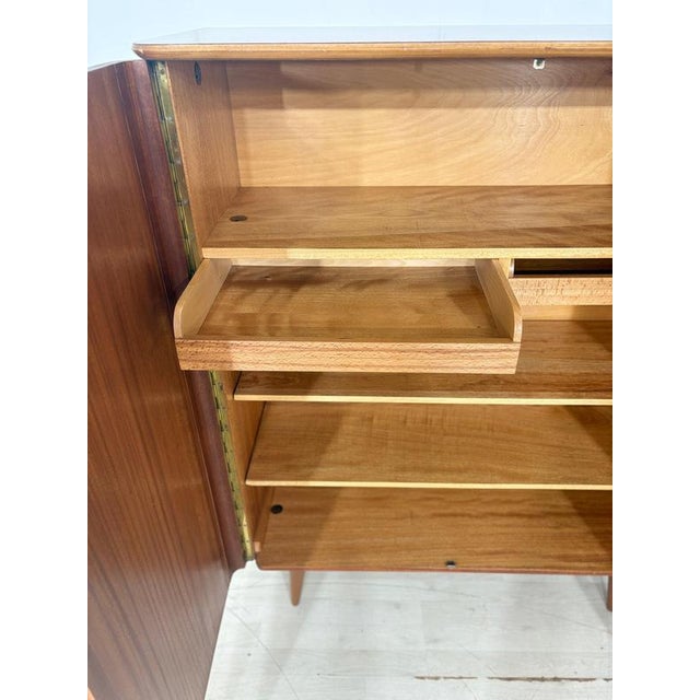 Mid-Century Mahogany Wardrobe, 1960s For Sale - Image 4 of 11