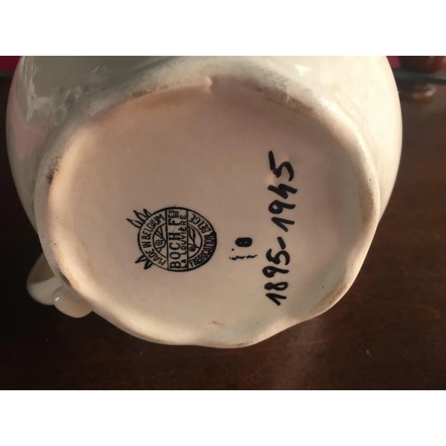 Ceramic Milk Jug from Boch La Louviere, 1900s For Sale - Image 9 of 10