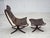 Set of Norwegian Falcon Lounge Chair and Ottoman by Sigurd Ressel, 1970s For Sale - Image 9 of 18