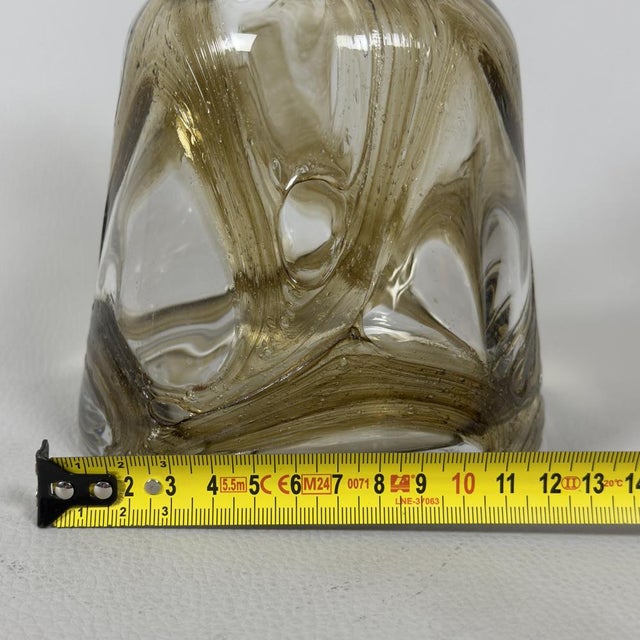 Modernist Fumé Vase in Sommerso Glass from Spiegelau, 1970s For Sale - Image 9 of 11