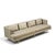 Edward Wormley for Dunbar Model 4907 Mid Century Brass Leg Sofa For Sale - Image 9 of 9