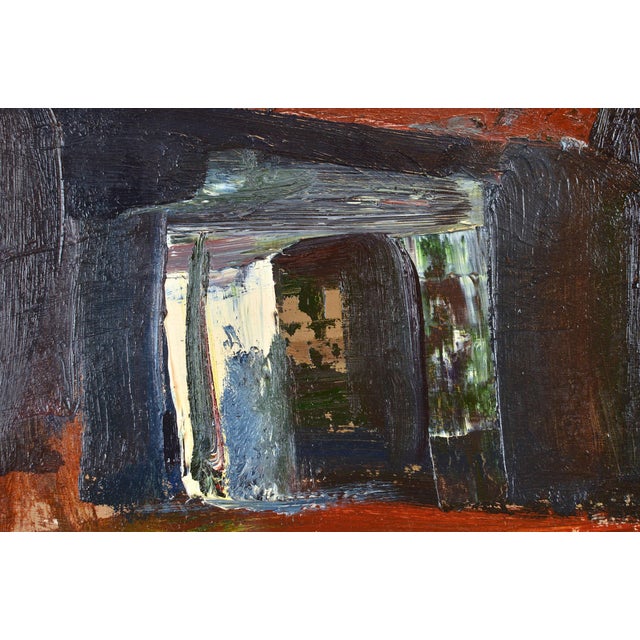 Aleksandr Rodin, Double-Sided Landscape, 1980s, Oil on Board For Sale - Image 6 of 10