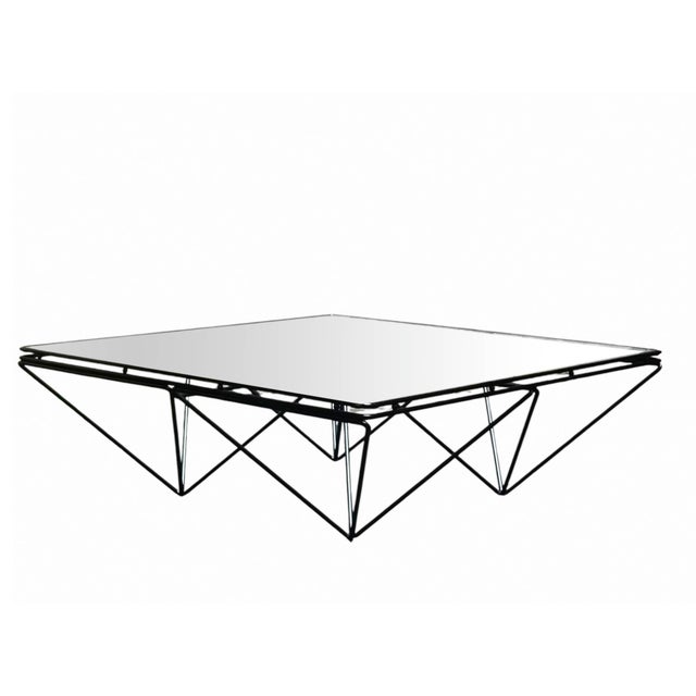 Vintage Italian Alanda Square Coffee Table by Paolo Piva for B&B Italia, 1970s For Sale - Image 6 of 6