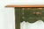 French Country Green Painted Maple Console Table or Entry Table by Virginia House For Sale In South Bend - Image 6 of 12