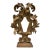 Exuberant Antique Italian Carved Giltwood Reliquary -17th Century (Could Be Used as a Tabletop Mirror ) For Sale