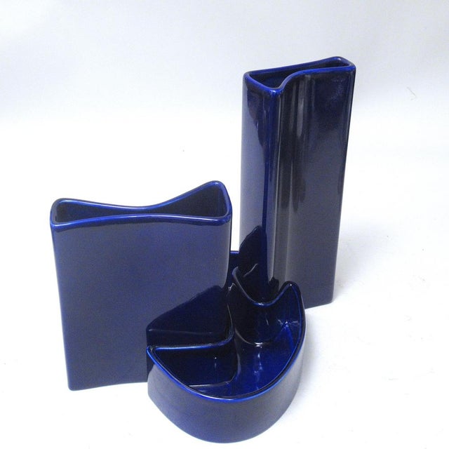 Vases by Angelo Mangiarotti for Fratelli Brambilla, 1968, Set of 3 For Sale - Image 6 of 18