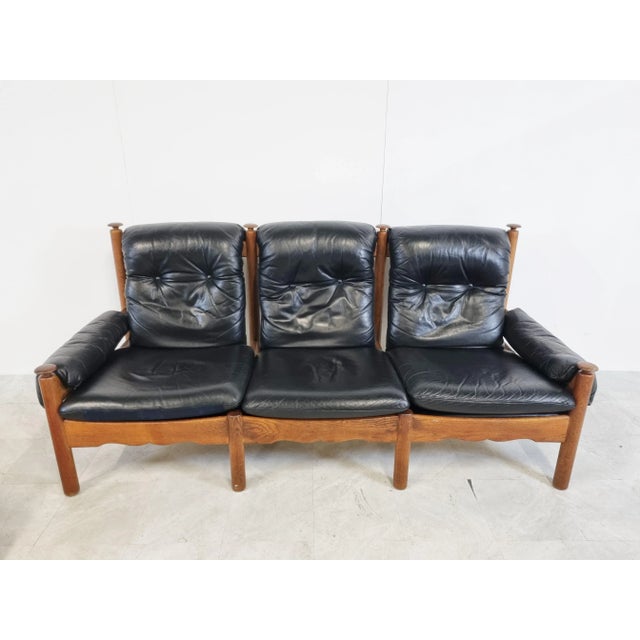 Set of Vintage Brutalist Sofas, 1970s For Sale - Image 11 of 13