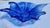 Murano Lavorazione Arte Murano Swirl Bowl Cobalt Blue Made in Italy For Sale - Image 4 of 10