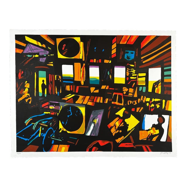 John Hultberg "After the Party" Hand Signed Serigraph For Sale