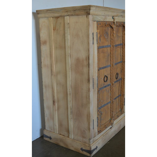 Made from Vintage doors, the beauty in this piece is its history. Also, the sandblasting has given it a very transitional...