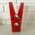Mid-Century Modern Giant Red Lucite Clothespin For Sale - Image 3 of 8