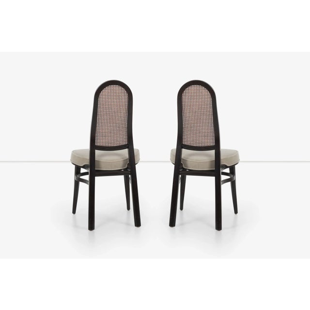 Edward Wormley for Dunbar Attributed Caned Back Dining Chairs - Set of 10 For Sale In Chicago - Image 6 of 13