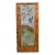 Burnt Bamboo Japanese Hand-Painted Art For Sale