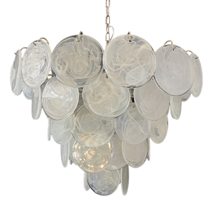 Vintage Space Age Murano Chandelier, 1990