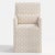 Cloth & Company Stoffer Home x Cloth & Company Lindy Slipcover Dining Arm Chair in Francie Cream For Sale - Image 4 of 7