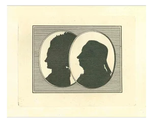 Thomas Holloway, Silhouette, Etching, 1810