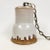 Vintage Jute Macrame and Ceramic Pot + Pendant Light, 1960-70s For Sale - Image 9 of 12
