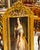 French Baroque Portrait Painting – Hand-Gilded Gold Leaf Frame With Cherub & Floral Details For Sale - Image 4 of 5