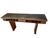 American Vintage Bank Writing Table With Pigeonhole Cubbies, 72″ Console For Sale - Image 3 of 4