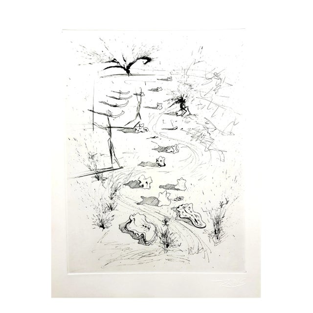 The Trenches Etching by Salvador Dali, 1967 For Sale - Image 9 of 10