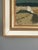 Brown 1965 Mid-Century Modern 'Coastal Fields' Vintage Swedish Original Landscape Oil Painting, Framed For Sale - Image 8 of 13