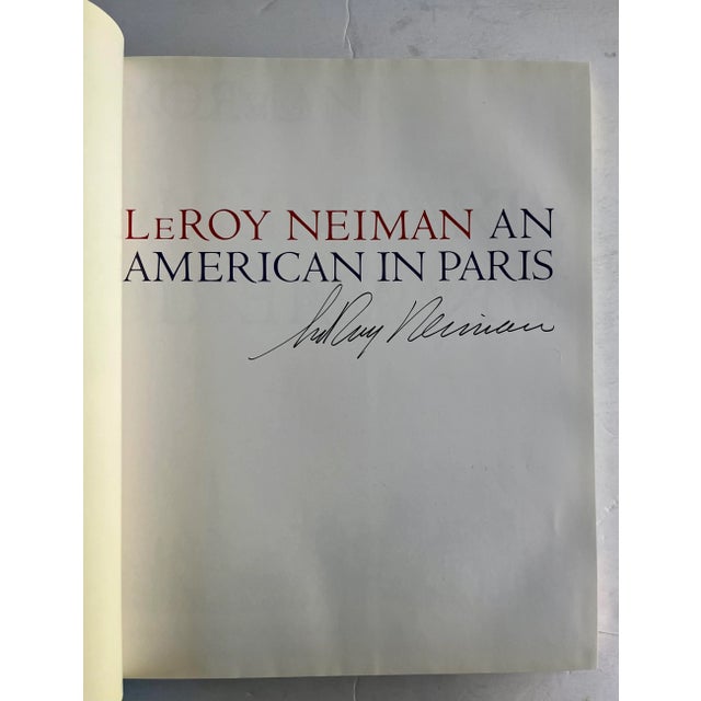 The artists’ visit to Paris. SIGNED by Neiman on half title page; 155pp; includes 24-page section from a Neiman...