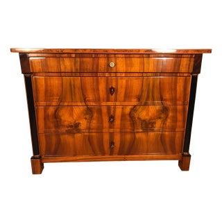 German Biedermeier Walnut Dresser, 1820 For Sale