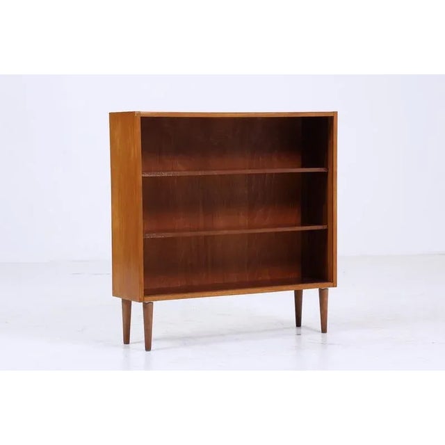 Vintage Bookcase in Ash from Hellerau, 1960s For Sale - Image 3 of 11