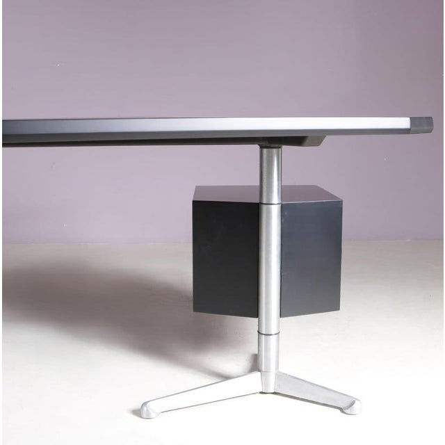 Osvaldo Borsani Desk by Osvaldo Borsani for Tecno Milan, Italy, 1950s For Sale - Image 4 of 15