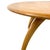 Heywood-Wakefield Heywood-Wakefield Solid Birch Round Lazy Susan Coffee Table in Wheat For Sale - Image 4 of 18