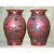 #Late 19th Century Japanese Cloisonne Porcelain Vases Totai Tree Bark - a Pair For Sale - Image 9 of 12
