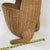 Large VTG 28" Wicker Kangaroo Storage Basket Hamper Plant Toilet Paper Holder For Sale - Image 11 of 12