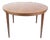 Round Teak Dining Table with Extension Leaves by Severin Hansen, 1960s For Sale