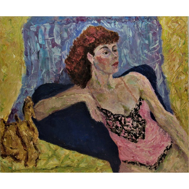 1960s Helen Director, Untitled, Woman posing, Circa 1960 For Sale - Image 5 of 5