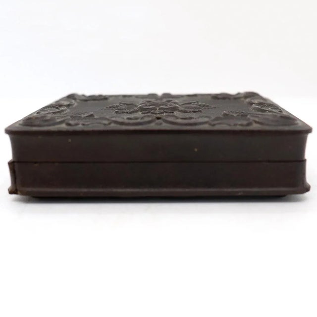 Photography 19th Century American Thermoplastic Union Case Ambrotype Photograph of Two Sisters For Sale - Image 7 of 9