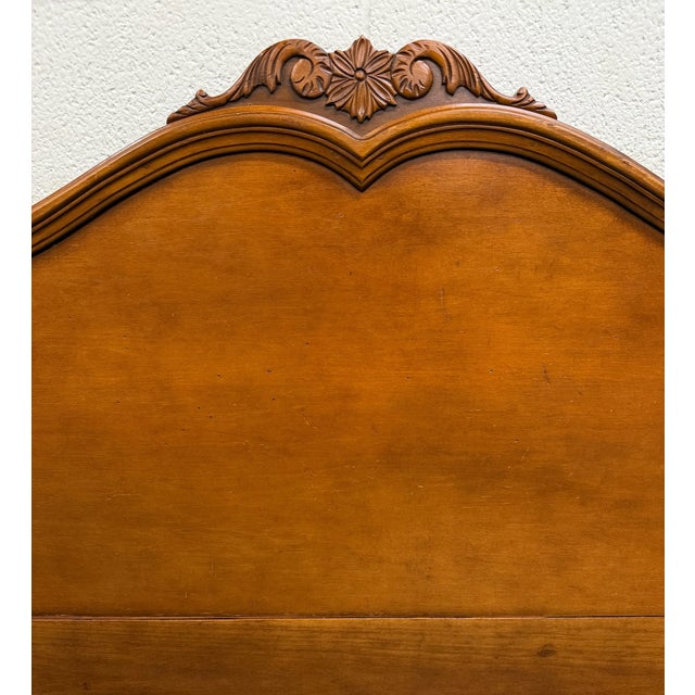 Vintage Full Size French Provincial or Rococo Revival Style Bed For Sale In Kansas City - Image 6 of 10
