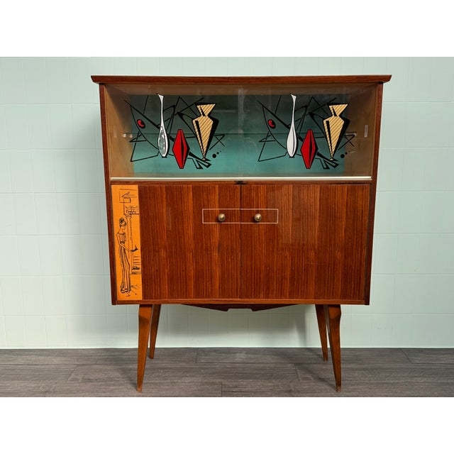 Vintage Italian Display Cabinet, 1960s For Sale - Image 14 of 14