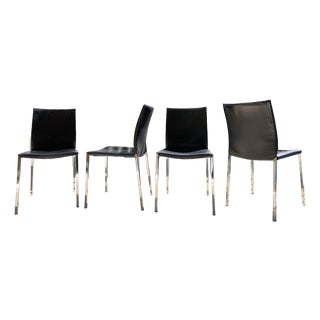 Lia Chairs by Roberto Barbieri for Zanotta, 2000s, Set of 4 For Sale