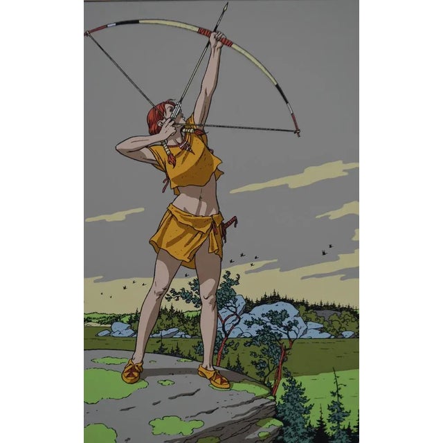 André Juillard, Plume aux vents, 2001, Serigraph For Sale - Image 6 of 18