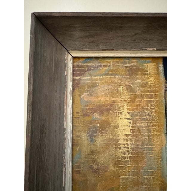 Vintage City Building Painting For Sale - Image 4 of 11