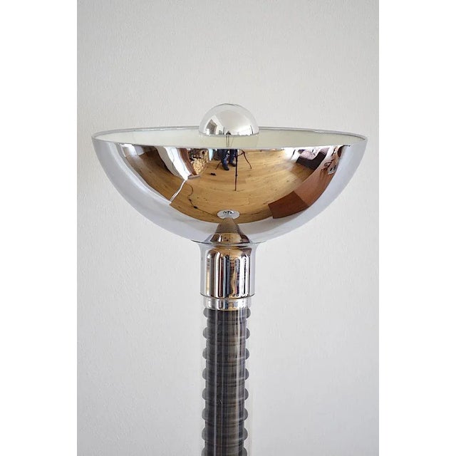 Silver Chrome Floor Lamp from Cosack, 1960s For Sale - Image 8 of 11