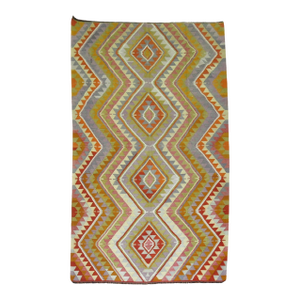 Vintage Turkish Kilim 6' x 10'