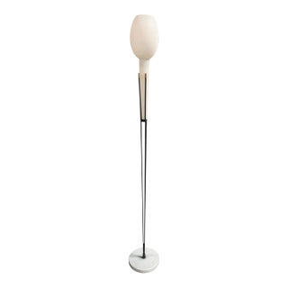 Floor Lamp With Marble Base by Stilnovo, 1950s For Sale