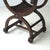 Curule or Dagobert Armchair in Walnut, Italy, 1910s For Sale - Image 5 of 18
