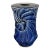 20th Century Cobalt Blue Studio Pottery Vase - Signed For Sale