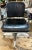 Black Mid Century Steel and Leather Swivel Desk Chair Signed Emeco For Sale - Image 8 of 9