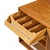 Florence Knoll for Knoll Model 116 Mid Century Walnut and Cane Sliding Door Credenza For Sale - Image 9 of 10