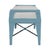 Not Yet Made - Made To Order Malacca Bench - Pool Blue For Sale - Image 5 of 6